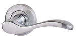 Load image into Gallery viewer, Ironmongery Ariel Satin Chrome Privacy Handle Hardware Pack
