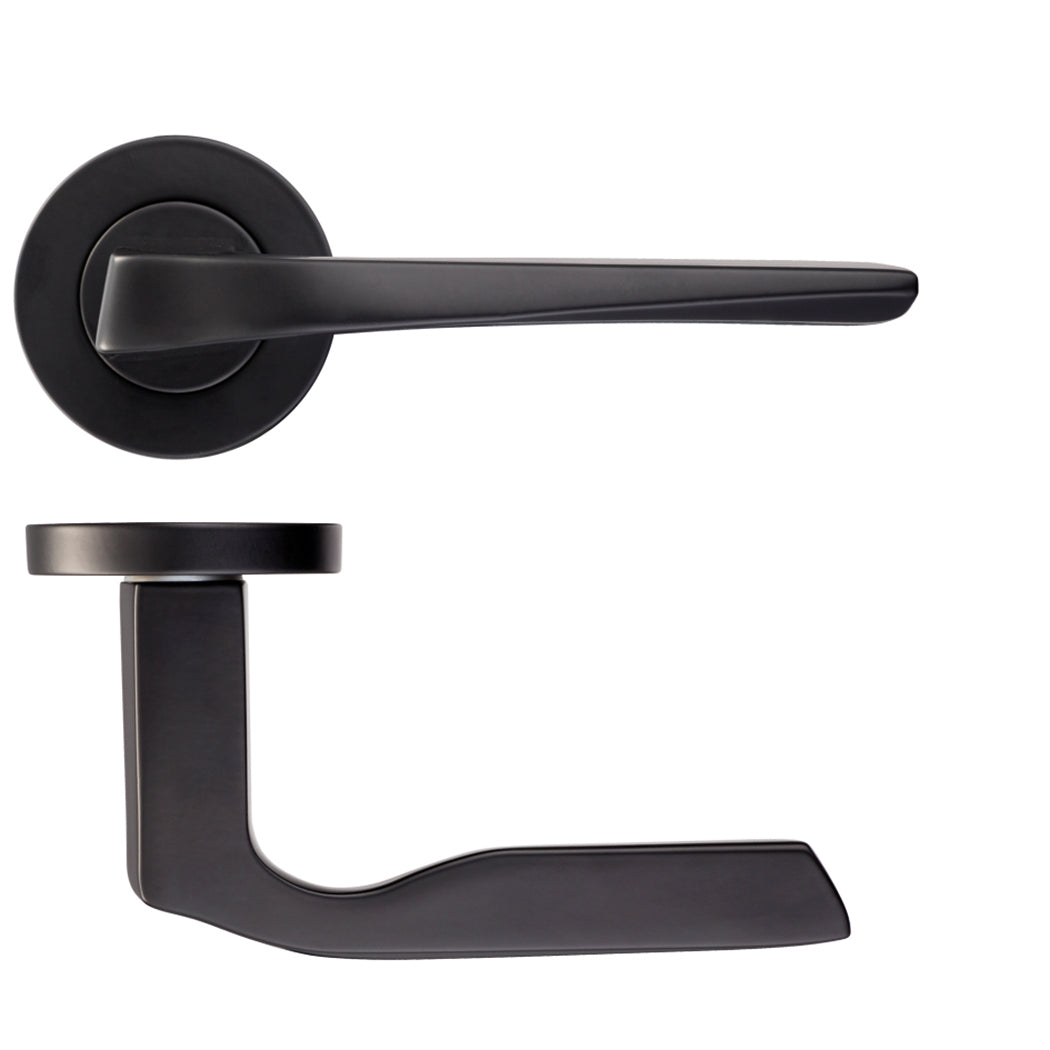 Ironmongery Carina Matt Black Handle Hardware Pack