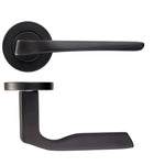 Load image into Gallery viewer, Ironmongery Carina Matt Black Handle Hardware Pack
