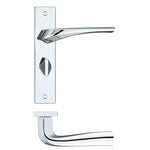 Load image into Gallery viewer, Ironmongery Dorado Polished Chrome Privacy Handle Hardware Pack
