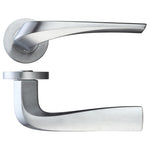 Load image into Gallery viewer, Ironmongery Draco Satin Chrome Handle Hardware Pack
