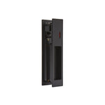 Load image into Gallery viewer, Ironmongery Gemini Matt Black Pocket Door Privacy Sliding Lock
