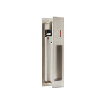 Load image into Gallery viewer, Ironmongery Gemini Satin Chrome Pocket Door Privacy Sliding Lock
