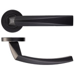 Load image into Gallery viewer, Ironmongery Hercules Matt Black Handle Hardware Pack
