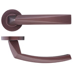 Load image into Gallery viewer, Ironmongery Hercules Rose Bronze Handle Hardware Pack
