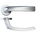 Load image into Gallery viewer, Ironmongery Hercules Satin Chrome Handle Hardware Pack
