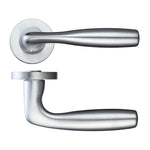 Load image into Gallery viewer, Ironmongery Norma Satin Chrome Handle Hardware Pack
