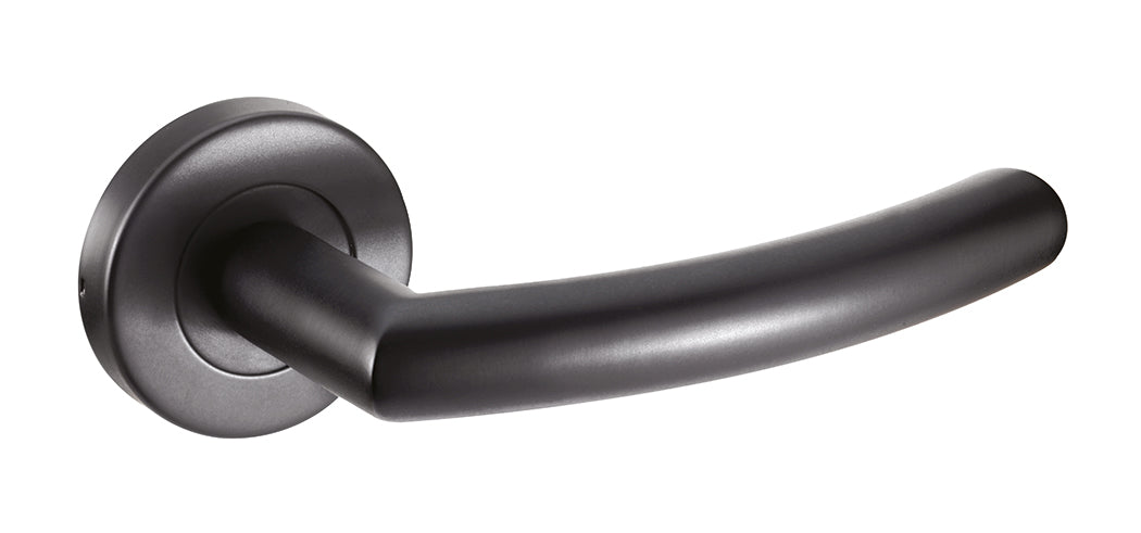 Ironmongery Phoenix Matt Black Privacy Handle Hardware Pack