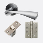 Load image into Gallery viewer, Ironmongery Pluto Handle Hardware Pack
