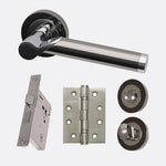 Load image into Gallery viewer, Ironmongery Polaris Privacy Handle Hardware Pack
