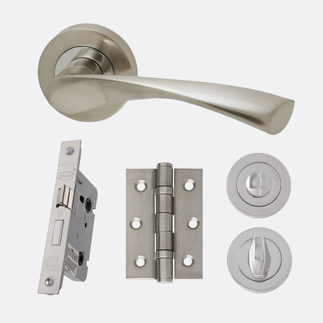 Ironmongery Solar Privacy Handle Hardware Pack