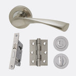 Load image into Gallery viewer, Ironmongery Solar Privacy Handle Hardware Pack
