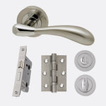 Load image into Gallery viewer, Ironmongery Venus Privacy Handle Hardware Pack
