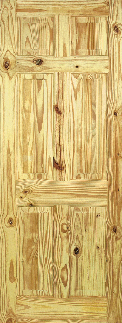 Knotty Pine 6P Door