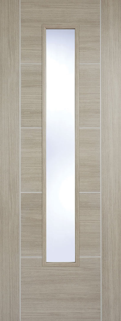 Light Grey Laminated Vancouver Glazed Door