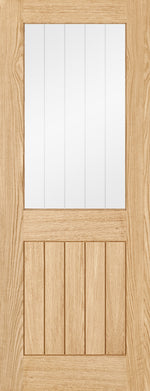 Load image into Gallery viewer, Oak Belize Glazed 1L Pre-finished Door
