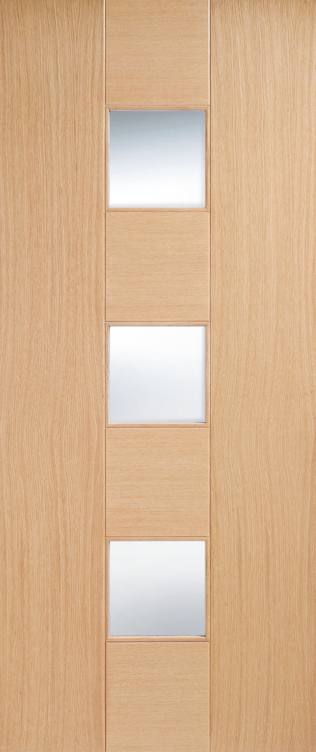 Oak Catalonia Glazed 3L Door