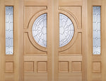 Load image into Gallery viewer, Oak Empress Sidelight Glazed 1L Door
