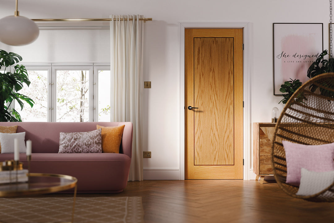 Oak Inlay 1P Door