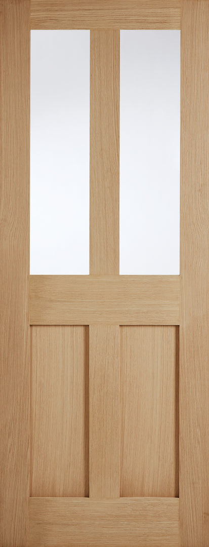 Oak London Glazed 2L Door