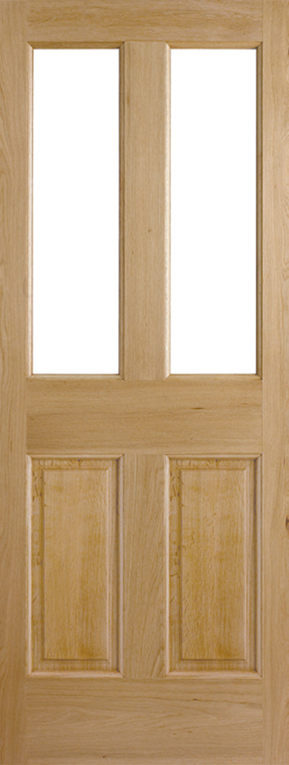 Oak Malton 2L Unglazed Door