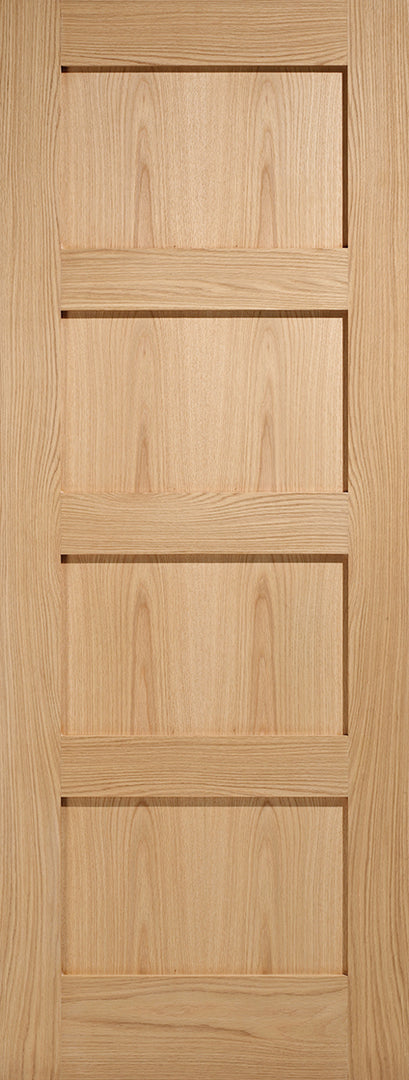 Oak Shaker 4P Pre-Finished Door