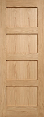 Load image into Gallery viewer, Oak Shaker 4P Pre-Finished Door
