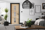 Load image into Gallery viewer, Oak Sofia Glazed 3L Door
