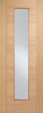 Load image into Gallery viewer, Oak Vancouver Glazed Long Light Door
