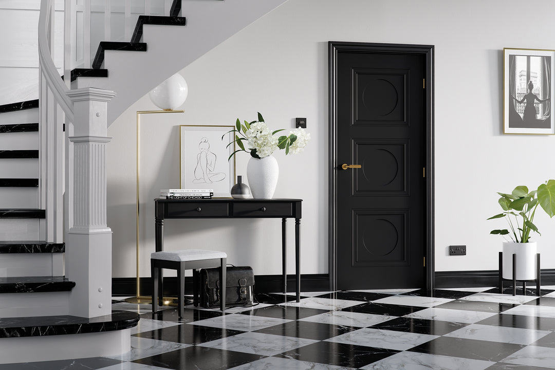 Primed Black Antwerp 3P Door