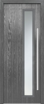 Load image into Gallery viewer, Shardlow Grey Glazed Door Set
