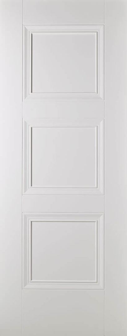 White Amsterdam Door