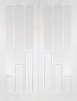 Load image into Gallery viewer, White Coventry Glazed Pair Door
