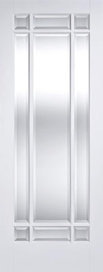 Load image into Gallery viewer, White Manhattan Glazed 9L Door
