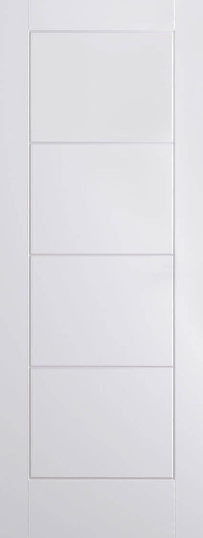 White Moulded Ladder Door