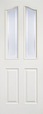 Load image into Gallery viewer, White Moulded Mayfair 2L Glazed Door
