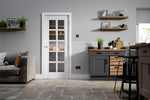 Load image into Gallery viewer, White Moulded SA 10L Glazed Door
