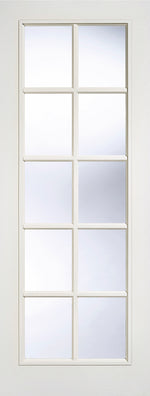 Load image into Gallery viewer, White Moulded SA 10L Glazed Door
