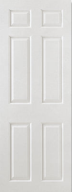 Load image into Gallery viewer, White Moulded Smooth 6P Square Top Door
