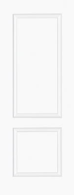 Load image into Gallery viewer, White Moulded Smooth Berlin 2P Door
