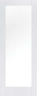 Load image into Gallery viewer, White Pattern 10 Glazed 1L Clear Door
