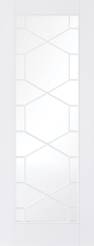 White Primed Orly Glazed Door